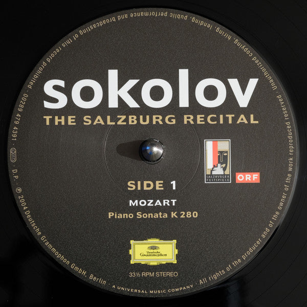 Sokolov* : The Salzburg Recital (2xLP, Album, 180)