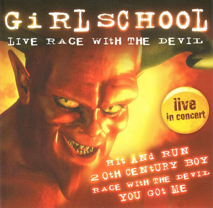 Girlschool : Live Race With The Devil (CD, Album)