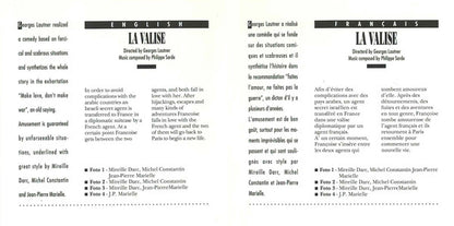 Philippe Sarde : La Valise (CD, Album, RE, RM, Multichannel)