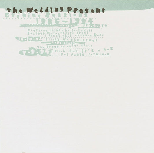 The Wedding Present : Evening Sessions 1986-1994 (CD, Comp)