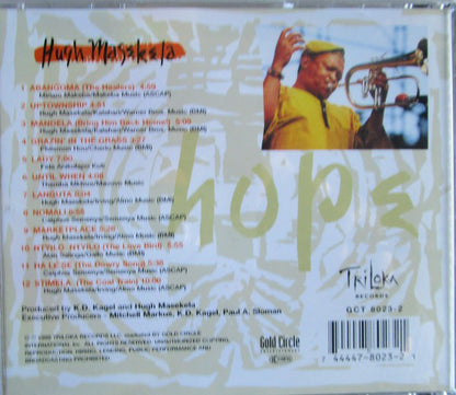 Hugh Masekela : Hope (CD, Album, RE)