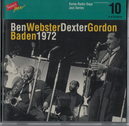 Ben Webster - Dexter Gordon : Baden 1972 (CD, Album)