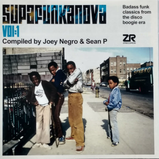 Joey Negro And Sean P* : Supafunkanova Vol:1 (Badass Funk Classics From The Disco Boogie Era) (2xCD, Comp, RE)