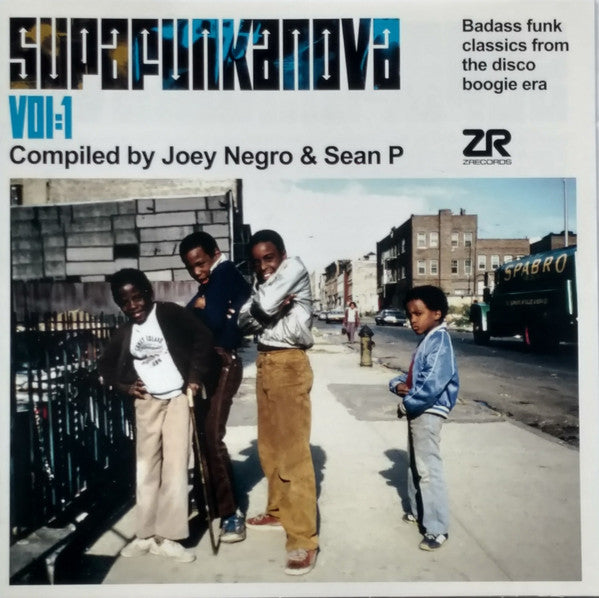 Joey Negro And Sean P* : Supafunkanova Vol:1 (Badass Funk Classics From The Disco Boogie Era) (2xCD, Comp, RE)