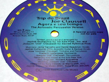 Joe Claussell : Agora E Seu Tempo (Alternate Demo Takes) (12", Promo)