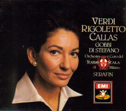 Giuseppe Verdi, Maria Callas, Giuseppe di Stefano, Tito Gobbi, Tullio Serafin, Orchestra Del Teatro Alla Scala, Coro Del Teatro Alla Scala : Rigoletto (2xCD, Album, Mono, RE, RM)