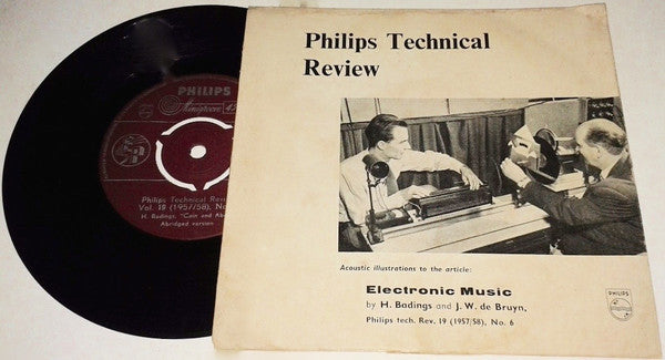 Henk Badings and J.W. de Bruyn : Philips Technical Review Vol. 19 (1957/58) No. 6 (7", EP)