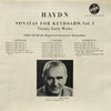 Joseph Haydn, Fritz Neumeyer : Sonatas For Keyboard, Volume 1 (3xLP, Mono + Box)