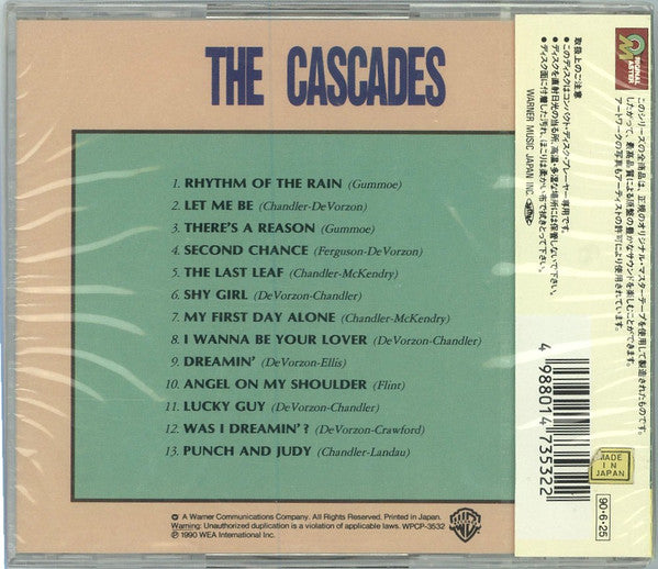 The Cascades (2) : Rhythm Of The Rain (CD, Album, RE)
