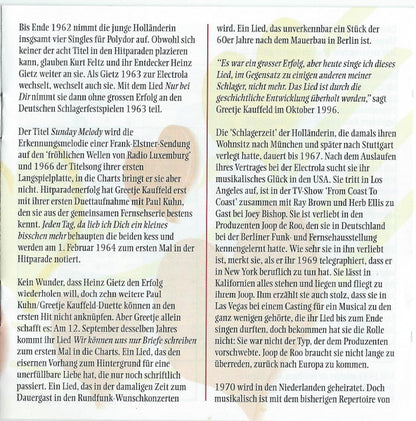 Greetje Kauffeld : Jeden Tag, Da Lieb Ich Dich Ein Bisschen Mehr (CD, Comp)