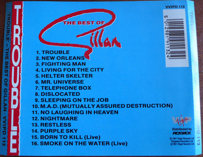 Gillan : Trouble - The Best Of Gillan (CD, Comp)