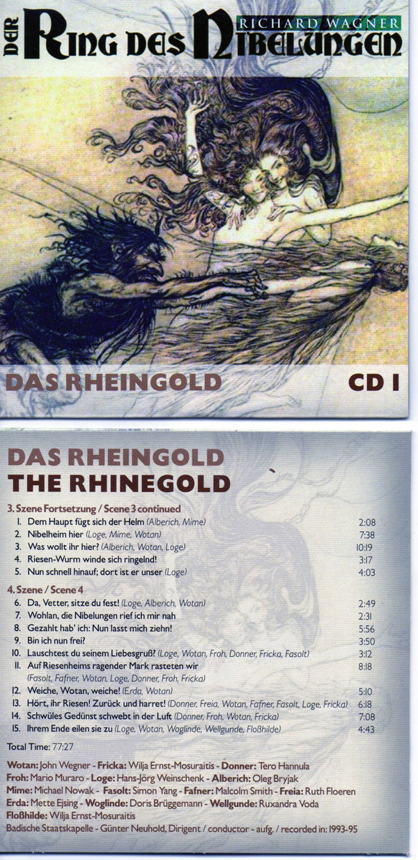 Richard Wagner - Badische Staatskapelle, Günter Neuhold : Der Ring Des Nibelungen (14xCD, RE + Box, Comp)
