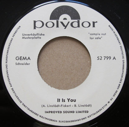 Improved Sound Ltd. : It Is You / We Are Alone (7", Single, Promo)