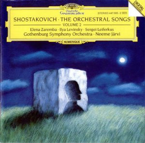 Shostakovich*, Elena Zaremba, Ilya Levinsky, Sergei Leiferkus, Gothenburg Symphony Orchestra*, Neeme Järvi : The Orchestral Songs - Volume 2 (CD)