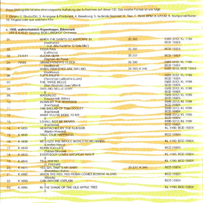 Jan & Kjeld : Tiger Rag (CD, Comp)