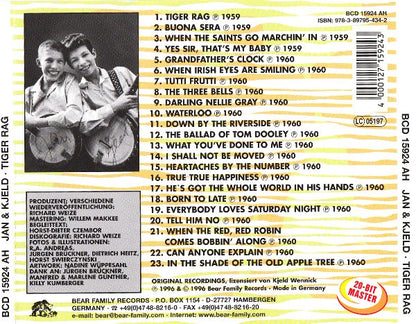 Jan & Kjeld : Tiger Rag (CD, Comp)