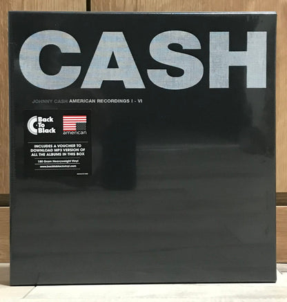 Johnny Cash : American Recordings I - VI (7xLP, 180 + Box, Comp)