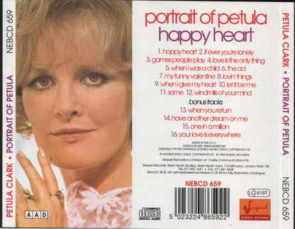 Petula Clark : Portrait Of Petula (CD, Album, RE)