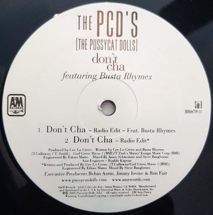 The PCD's (The Pussycat Dolls)* : Don't Cha (12")