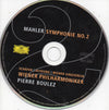 Mahler* - Schäfer*, DeYoung*, Wiener Singverein, Wiener Philharmoniker, Pierre Boulez : Symphonie No. 2  (CD, Album)