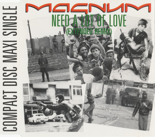 Magnum (3) : Need A Lot Of Love  (CD, Maxi, Promo)