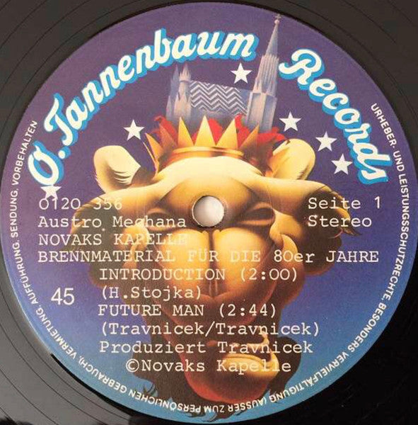 Novaks Kapelle : Brennmaterial Für Die 80er Jahre (12", EP)