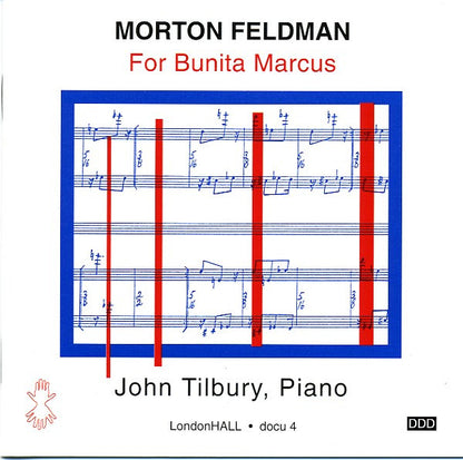 Morton Feldman - John Tilbury : All Piano (4xCD, Album, Ltd)