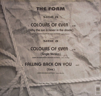 The Form : Colours Of Ever (12")