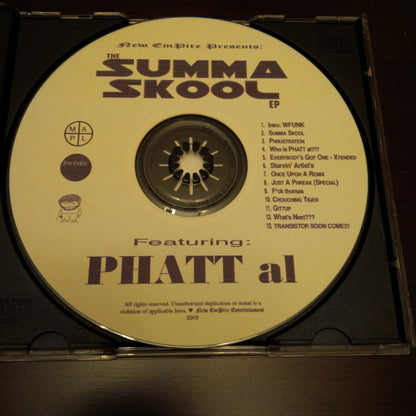 Phatt Al : The Summa Skool EP (CDr, EP)