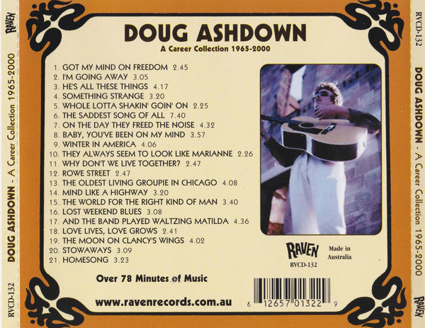 Doug Ashdown : A Career Collection 1965-2000 (CD, Album, Comp)
