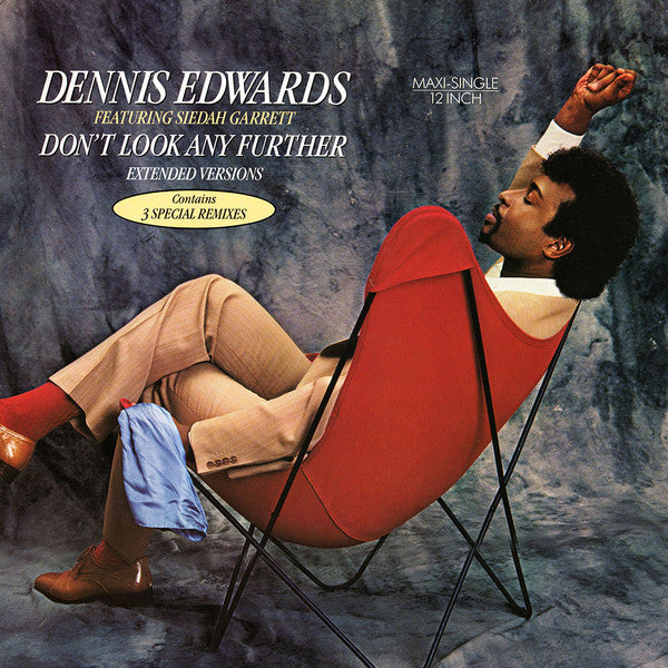 Dennis Edwards Featuring Siedah Garrett : Don't Look Any Further (Extended Versions) (12", Maxi)
