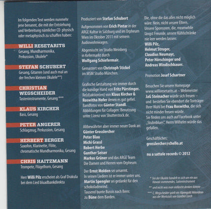 Willi Resetarits Und Stubnblues : Ois Offn (CD, Album)