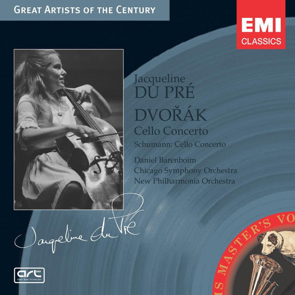 Dvořák* / Schumann* - Jacqueline du Pré, Daniel Barenboim, Chicago Symphony Orchestra / New Philharmonia Orchestra : Cello Concertos (CD, Comp, RE)