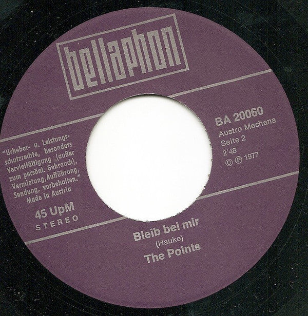 The Points (4) : Besser Blad Als Bled (7", Single)