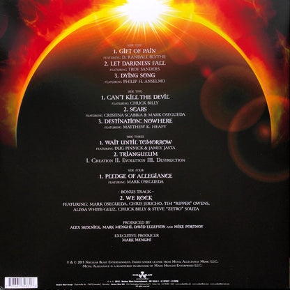 Metal Allegiance : Metal Allegiance (2xLP, Album, Ltd, Red)