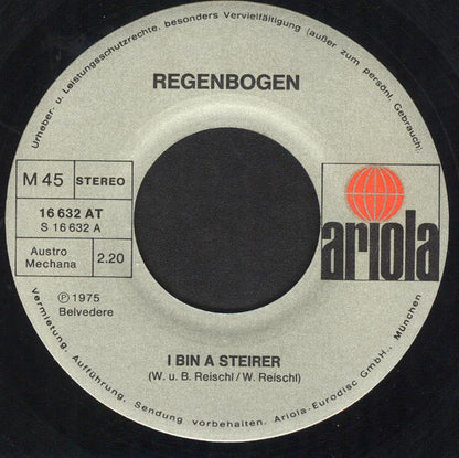 Regenbogen (3) : I Bin A Steirer (7", Single)
