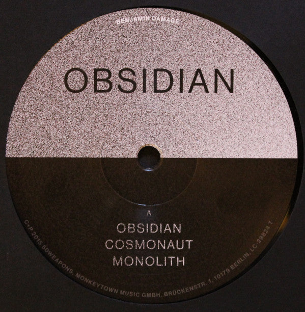 Benjamin Damage : Obsidian (2xLP, Album)