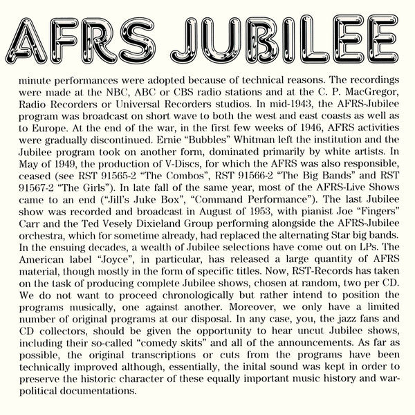 Various : The Best Of AFRS Jubilee, Volume 15 - No. 109 & 166 (CD, Comp)