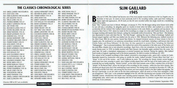 Slim Gaillard : 1945 Vol. 2 (CD, Comp)