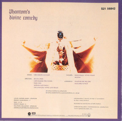 Phantom (36) : Phantom's Divine Comedy Part 1 (CD, Album, RE)