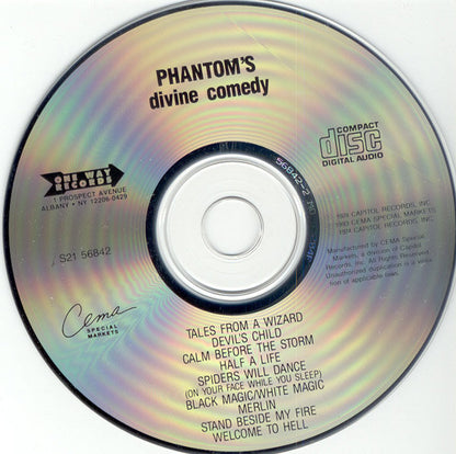 Phantom (36) : Phantom's Divine Comedy Part 1 (CD, Album, RE)