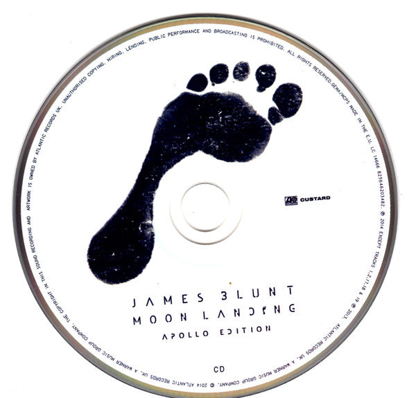 James Blunt : Moon Landing (Apollo Edition) (CD, Album + DVD-V, NTSC)