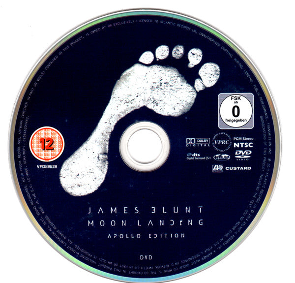 James Blunt : Moon Landing (Apollo Edition) (CD, Album + DVD-V, NTSC)