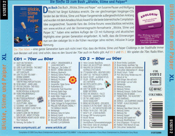Various : Wickie, Slime Und Paiper XL (2xCD, Comp)