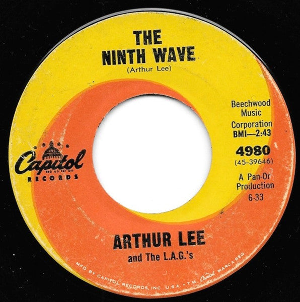 Arthur Lee & The L.A.G.'s : The Ninth Wave / Rumble-Still-Skins (7")