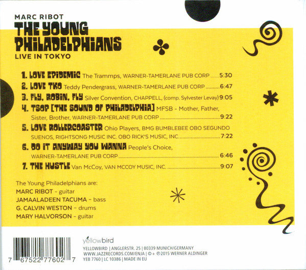 Marc Ribot, The Young Philadelphians : Live In Tokyo (CD, Album)