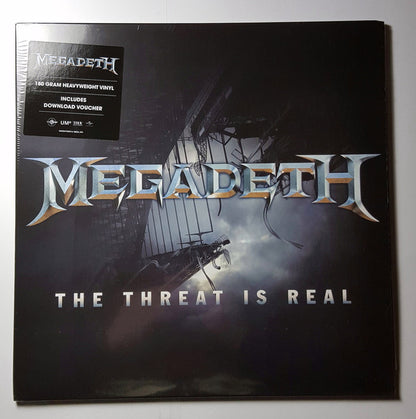 Megadeth : The Threat Is Real (12", Single, 180)