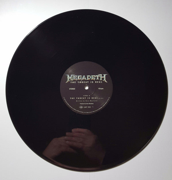 Megadeth : The Threat Is Real (12", Single, 180)