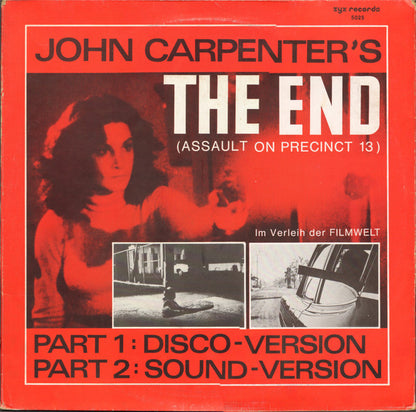 The Splash Band : John Carpenter's The End (Assault On Precinct 13) (12")