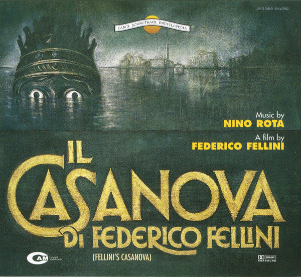 Nino Rota : Il Casanova Di Federico Fellini (CD, Album, RE, RM, Dol)
